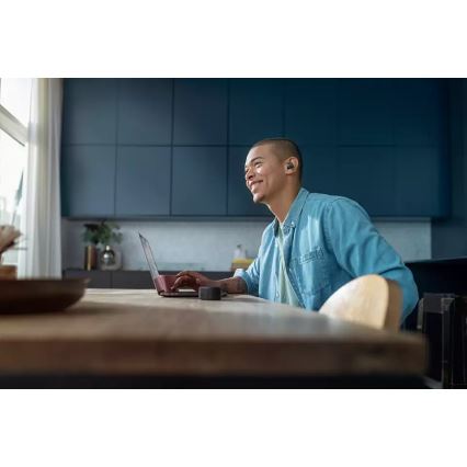 Philips TAT8505BK/00 - Vezetélk nélküli fejhallgató IPX4 2x 55 mAh + 560 mAh fekete