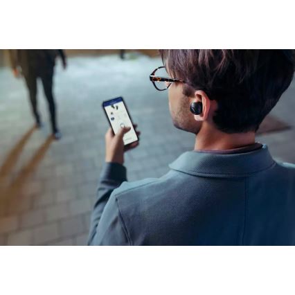Philips TAT8505BK/00 - Vezetélk nélküli fejhallgató IPX4 2x 55 mAh + 560 mAh fekete