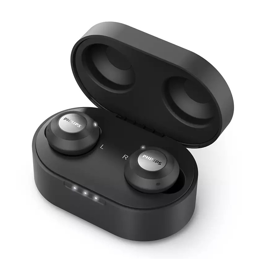 Philips TAT8505BK/00 - Vezetélk nélküli fejhallgató IPX4 2x 55 mAh + 560 mAh fekete