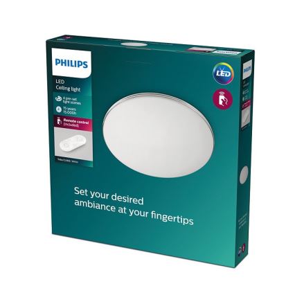Philips - LED dimmelhető mennyezeti lámpa LED/23W/230V 2700-6500K + távirányító