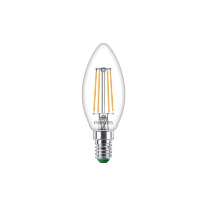 Philips ULTRAEFFICIENT VINTAGE LED-izzó B35 E14/3,8W/230V 2700K