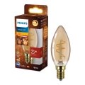 Philips VINTAGE LED dimmelhető B35 izzó E14/3,1W/230V 2200K CRI 90