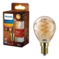 Philips VINTAGE LED dimmelhető izzó P45 E14/3W/230V 2200K
