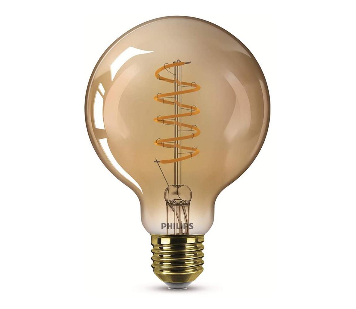 Philips VINTAGE LED G93 E27 4W 230V 1800K állítható fényerővel 8718699676070