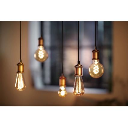 LED Dimmeres Vintage Izzó Philips G93 E27/4W/230V 1800K