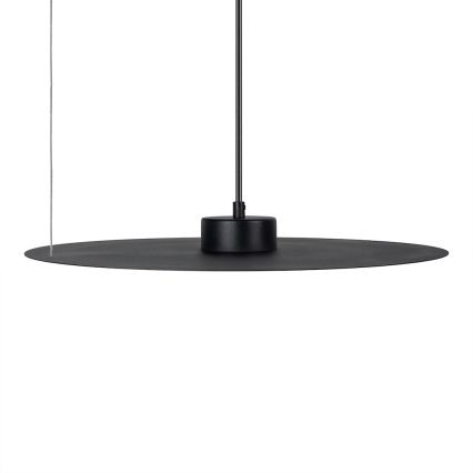 PIATTO kábelen függő csillár, 1xGX53/15W/230V, átm. 45 cm, fekete