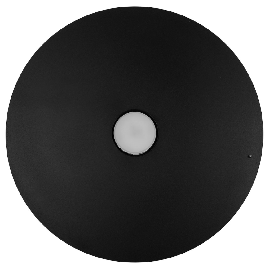 PIATTO kábelen függő csillár, 1xGX53/15W/230V, átm. 45 cm, fekete