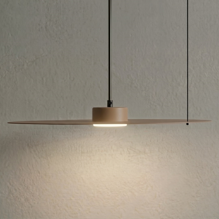 PIATTO kábeles függőlámpa 1xGX53/15W/230V, átmérő 45 cm, bézs