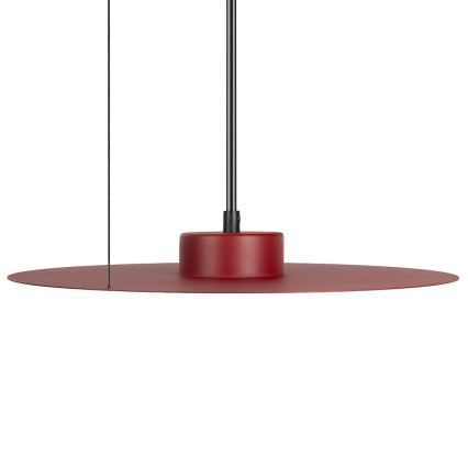 PIATTO kábeles függőlámpa 1xGX53/15W/230V, Ø 35 cm, bordó