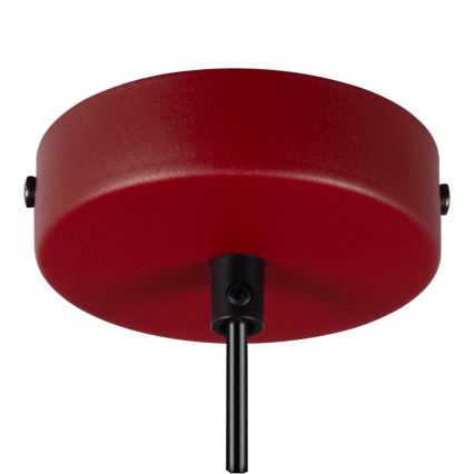 PIATTO kábeles függőlámpa 1xGX53/15W/230V, Ø 35 cm, bordó