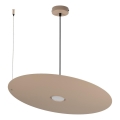 PIATTO kábeles függőlámpa 1xGX53/15W/230V Ø 55 cm bézs