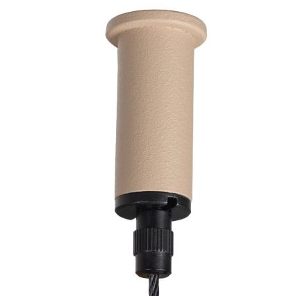 PIATTO kábeles függőlámpa 1xGX53/15W/230V Ø 55 cm bézs