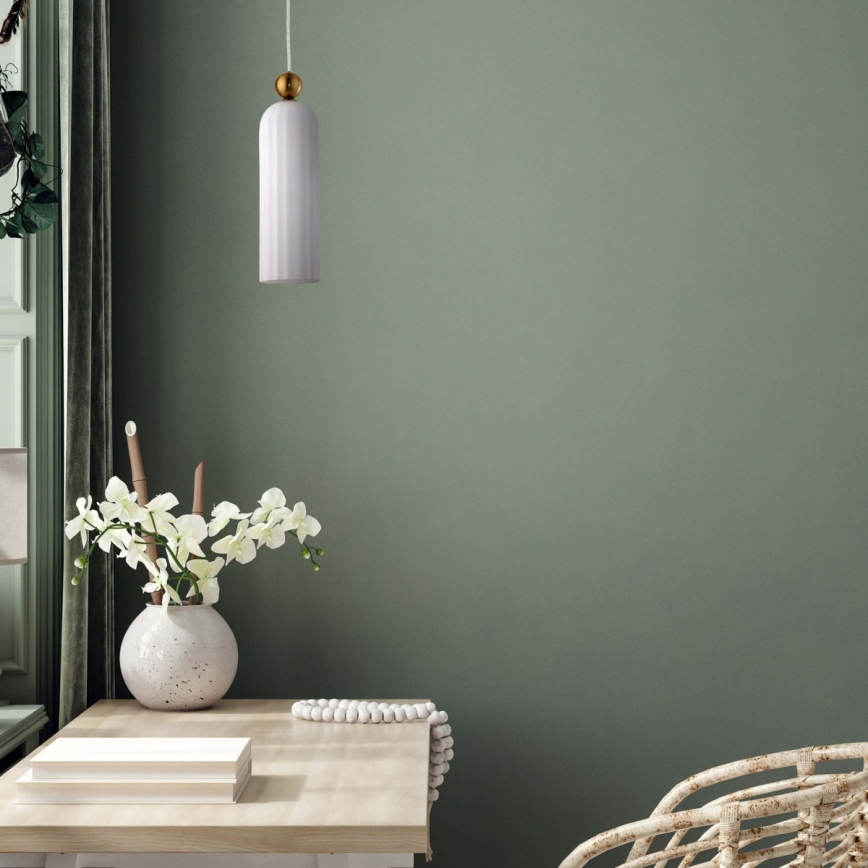 PIEGA kábeles függőlámpa 1xE14/40W/230V sárgaréz/fehér