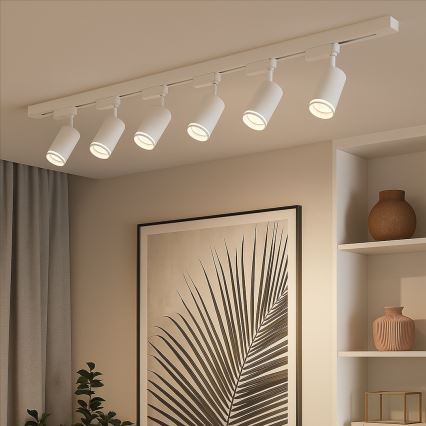 PIPE sínes spotlámpa 6xGU10/10W/230V fehér