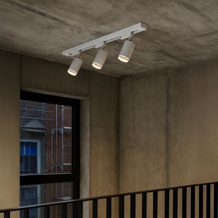 PIPE sínrendszerhez készült spotlámpa 3xGU10/10W/230V fehér