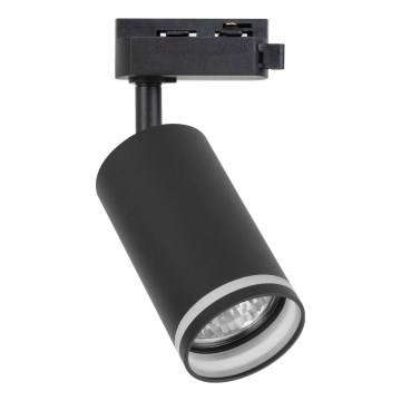 PIPE spotlámpa 1-fázisú sínrendszerhez 1xGU10/10W/230V fekete