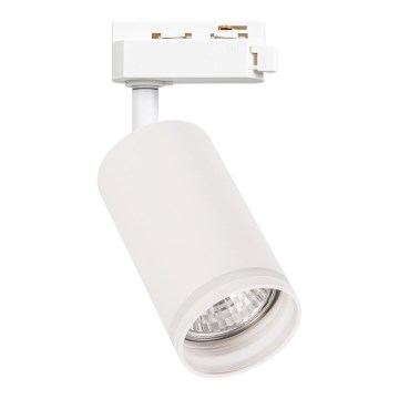 PIPE spotlámpa egyfázisú sínrendszerhez 1xGU10/10W/230V, fehér