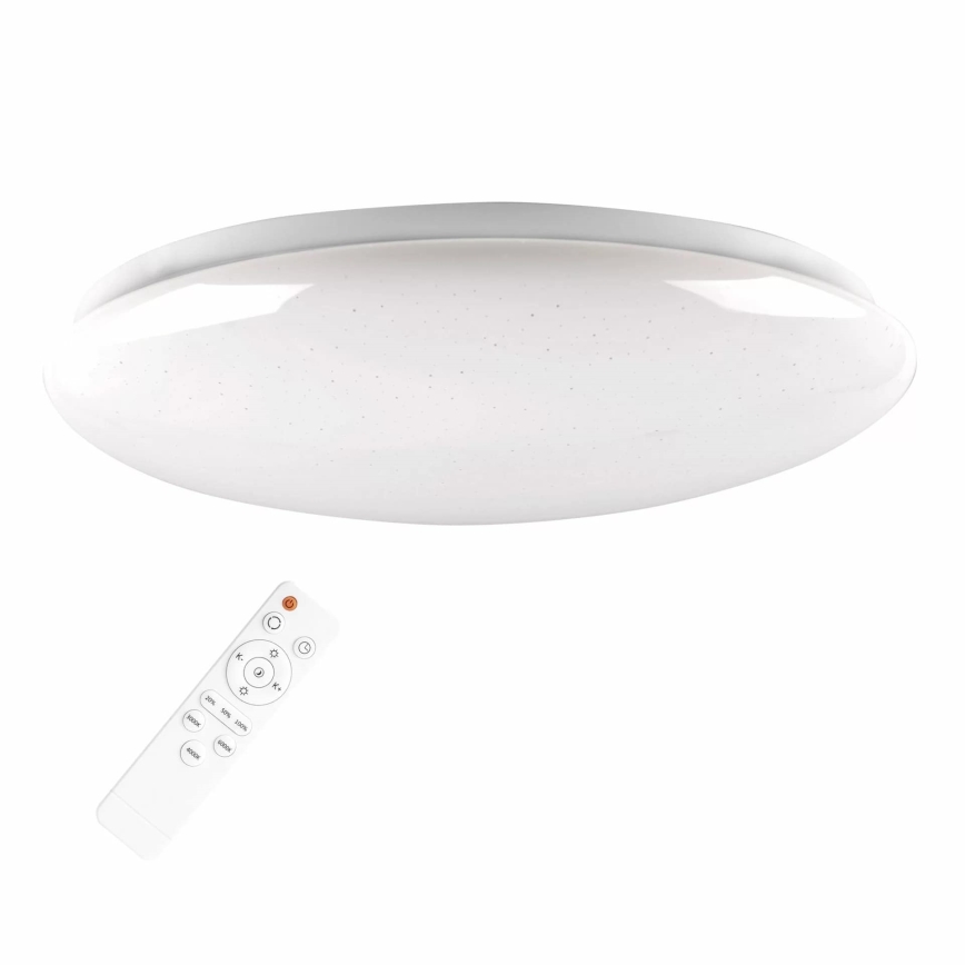 LED Fényerőszabályzós fürdőszobai lámpa PIRIUS LED/48W/230V átm. 38 cm 3000-6000K IP44 + távirányító