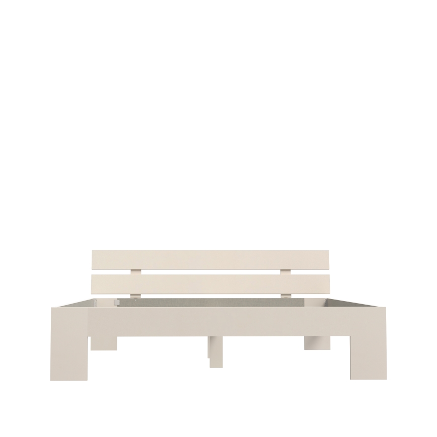 PIROA franciaágy 180x200 cm, bézs