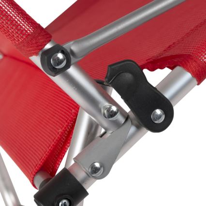 Piros összecsukható kempingszék