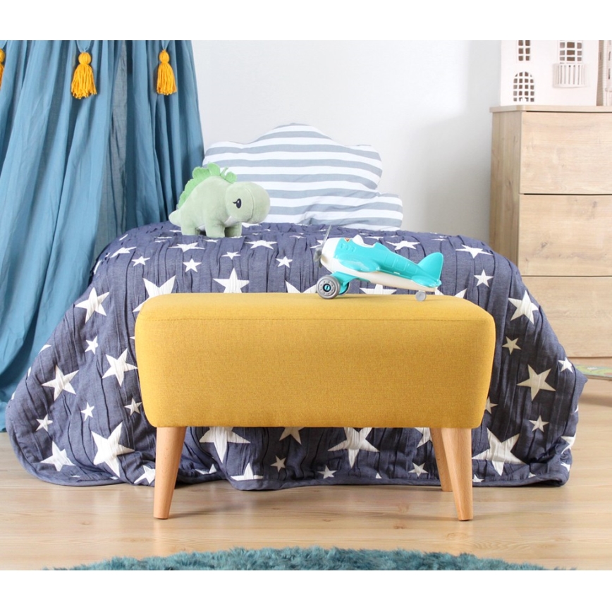 PIXI puff 32x61 cm sárga