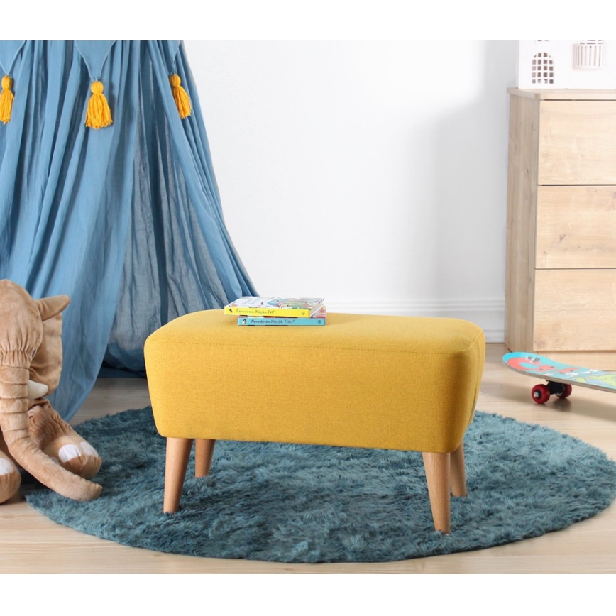 PIXI puff 32x61 cm sárga