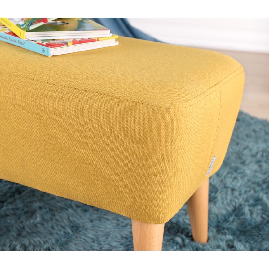 PIXI puff 32x61 cm sárga
