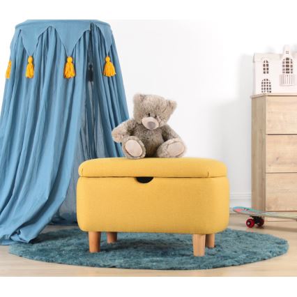 PIXI puff 37x61 cm, sárga