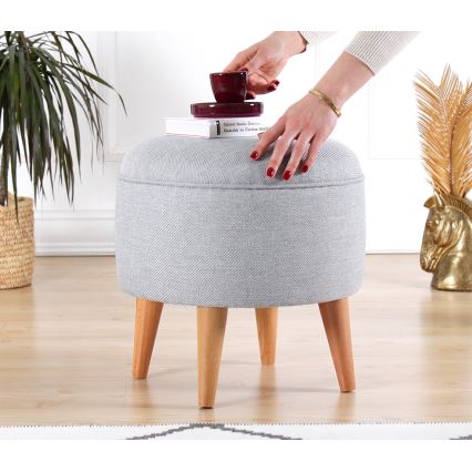 PIXI puff, átmérő 40 cm, szürke