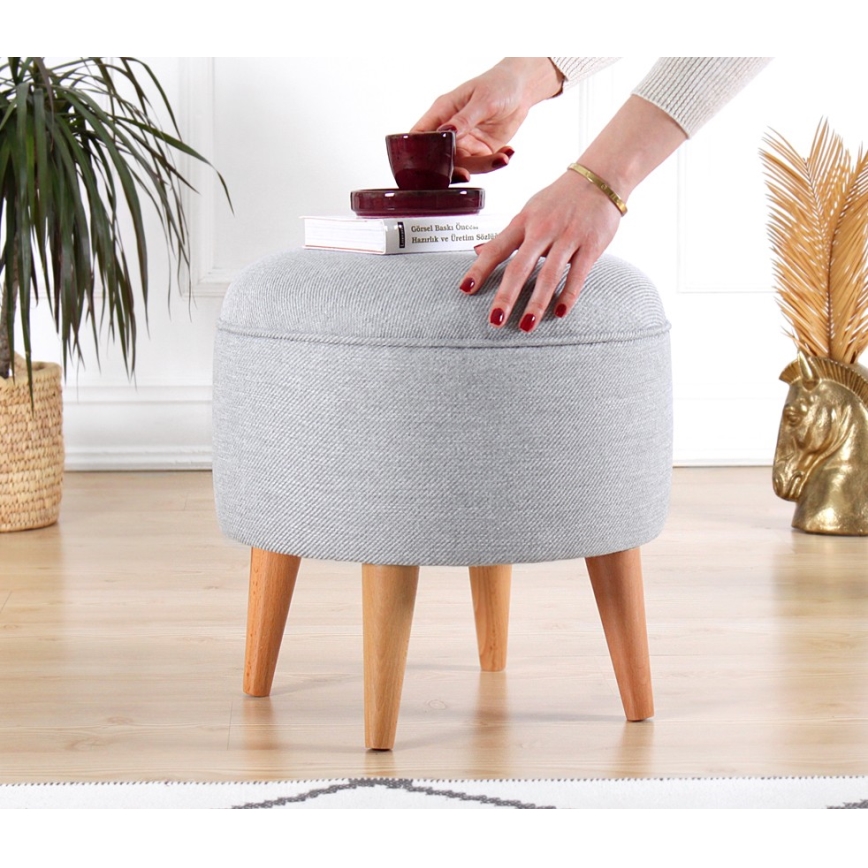 PIXI puff, átmérő 40 cm, szürke