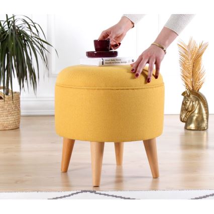 PIXI ülőke, átmérő 40 cm, sárga