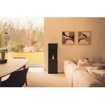 Planika - BIO kandalló távirányítással 126,2x40 cm 3,5kW/230V fekete