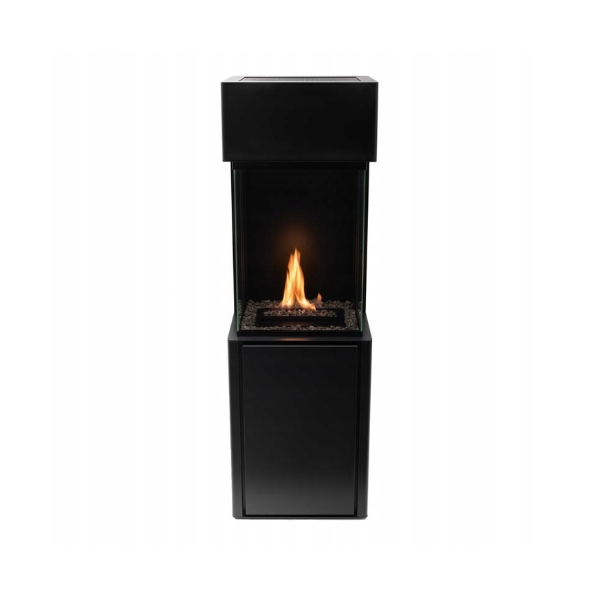 Planika - BIO kandalló távirányítással 126,2x40 cm 3,5kW/230V fekete