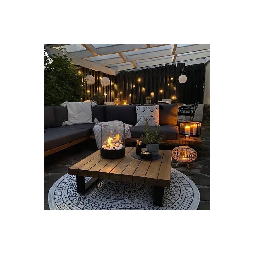 Planika - BIO kandalló 36,3x25,1 cm 2,5kW fekete