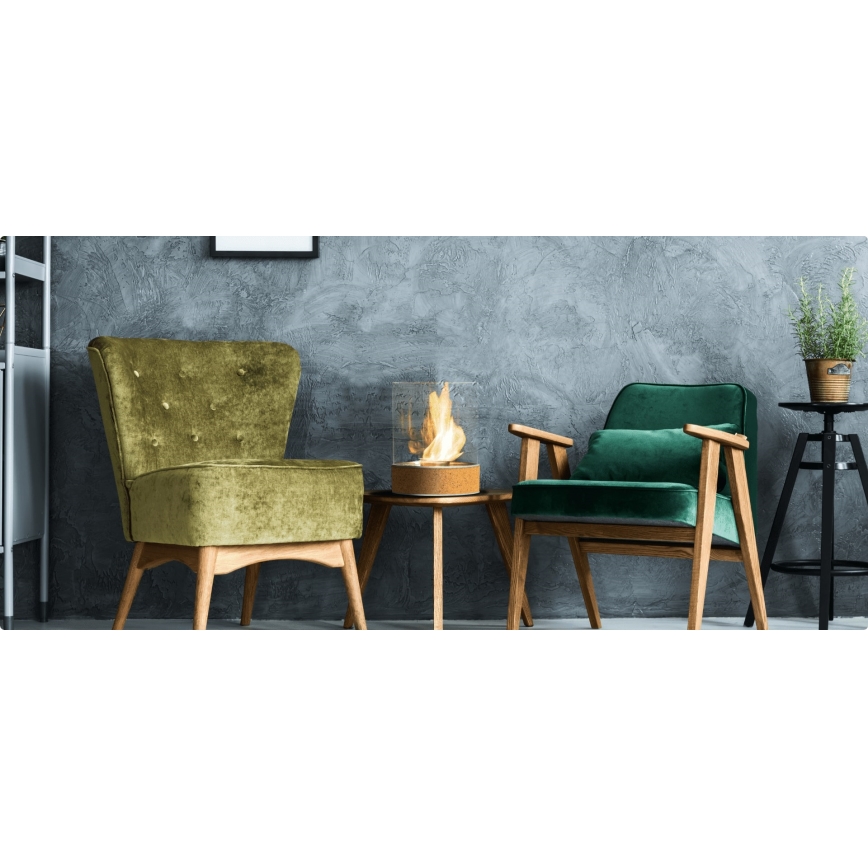 Planika - BIO kandalló 36,3x25,1 cm 2,5kW bézs