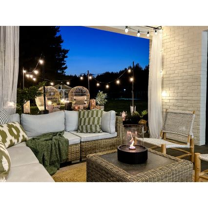 Planika - BIO kandalló 35,3x25,1 cm 2,5kW fekete