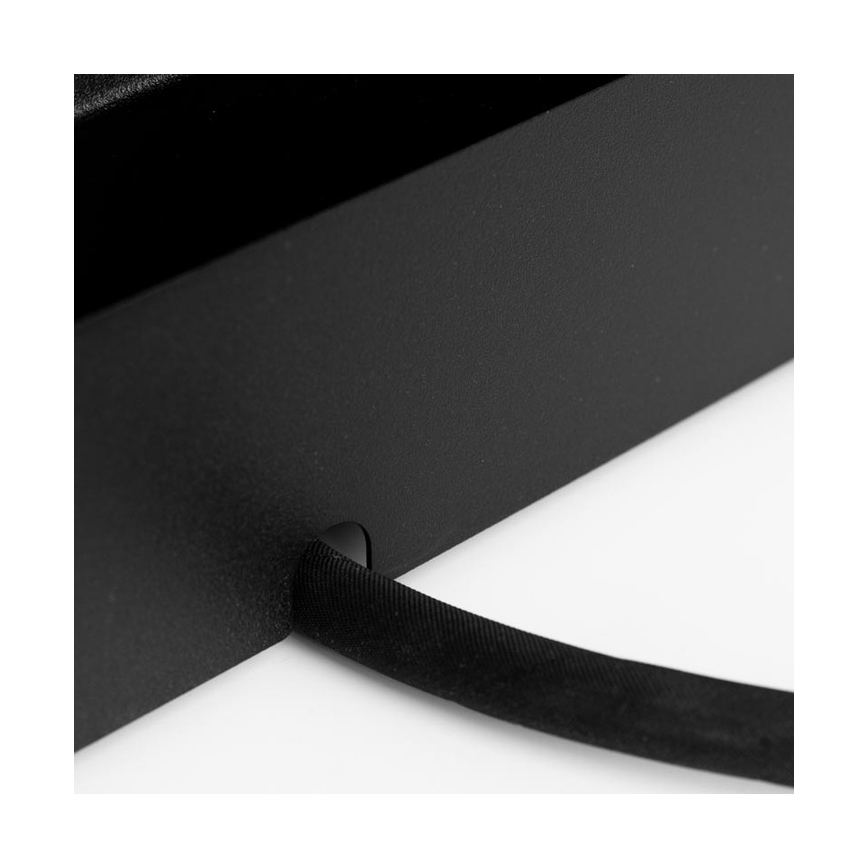 Planika - Kültéri gáz kandalló 41,4x69,8 cm 10kW 1xAAA fekete + védőborítás