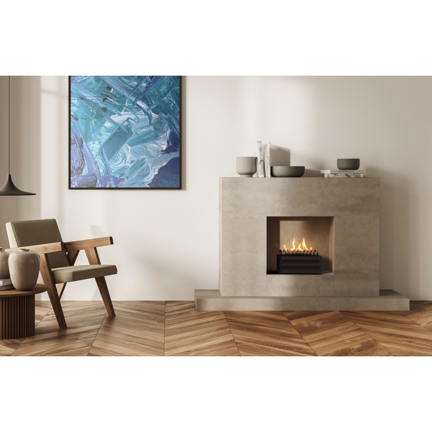 Planika - BIO kandalló távirányítással 20,8x38,5 cm 2,5kW/230V fekete