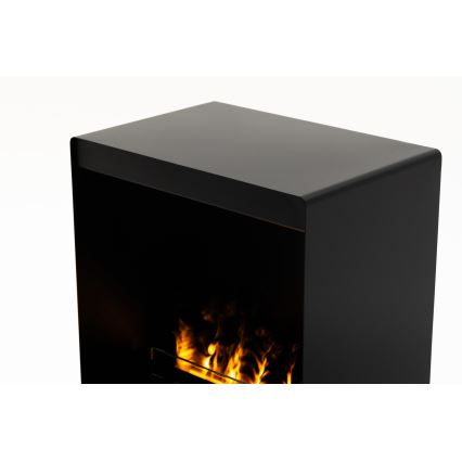 Planika - Vízgőz kandalló távirányítással 83x48 cm 125W/230V fekete