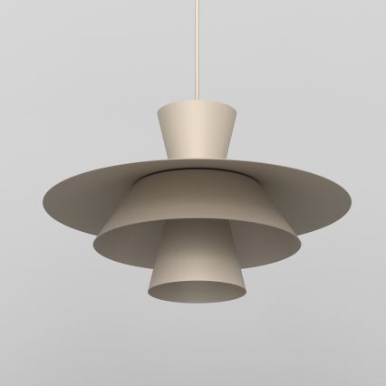 PLATO kábeles függőlámpa 1xE27/15W/230V bézs