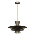 PLATO kábeles függőlámpa 1xE27/15W/230V bronz