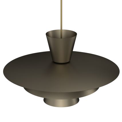 PLATO kábeles függőlámpa 1xE27/15W/230V bronz