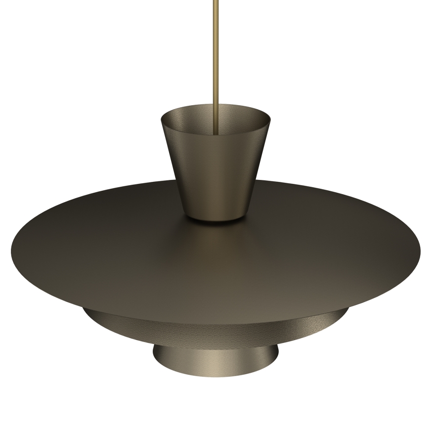 PLATO kábeles függőlámpa 1xE27/15W/230V bronz