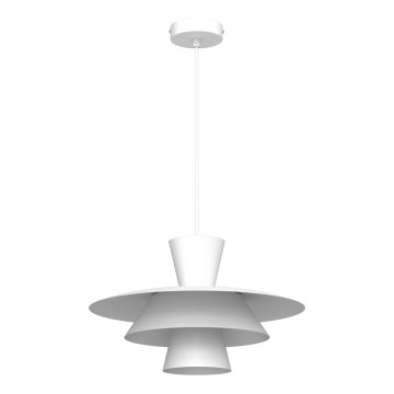 PLATO kábeles függőlámpa 1xE27/15W/230V fehér