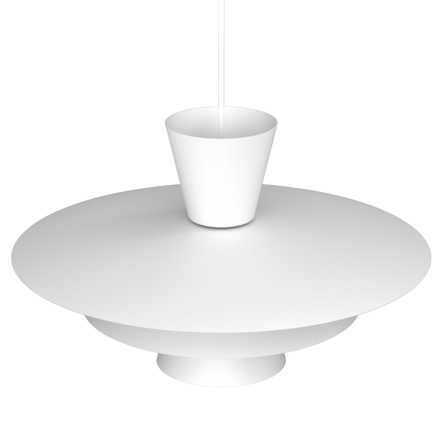 PLATO kábeles függőlámpa 1xE27/15W/230V fehér