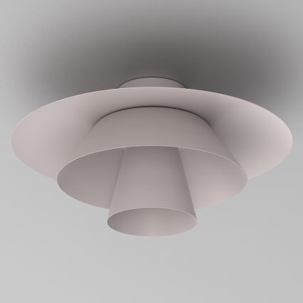 PLATO mennyezeti lámpa 1xE27/15W/230V, Ø 32 cm, krémszínű