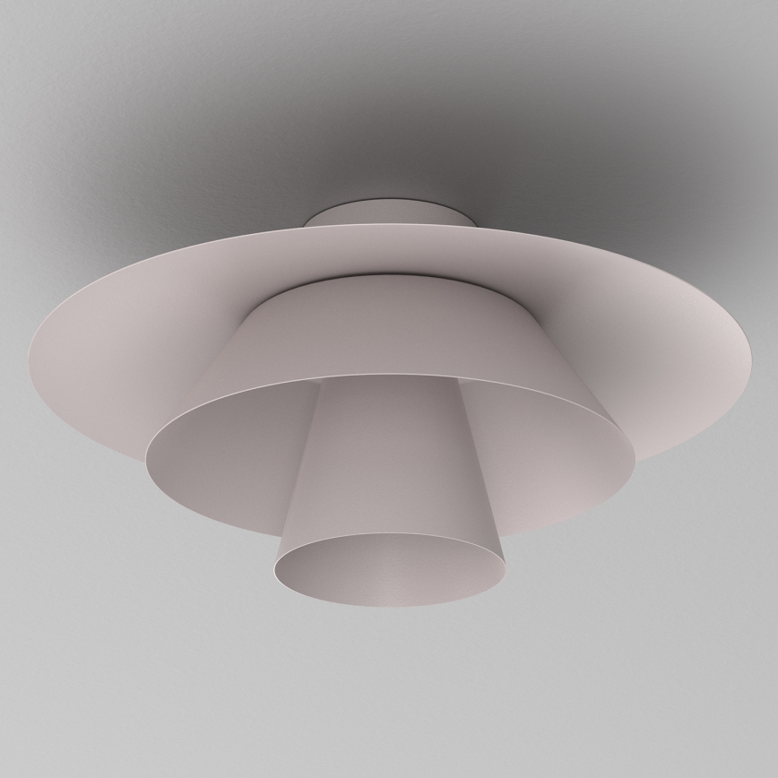 PLATO mennyezeti lámpa 1xE27/15W/230V, Ø 32 cm, krémszínű