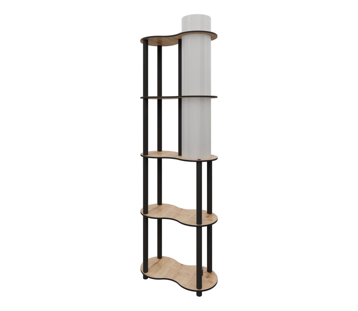 Polcos állólámpa NOTO 1xE27/40W/230V bézs/fekete 666PTR1117