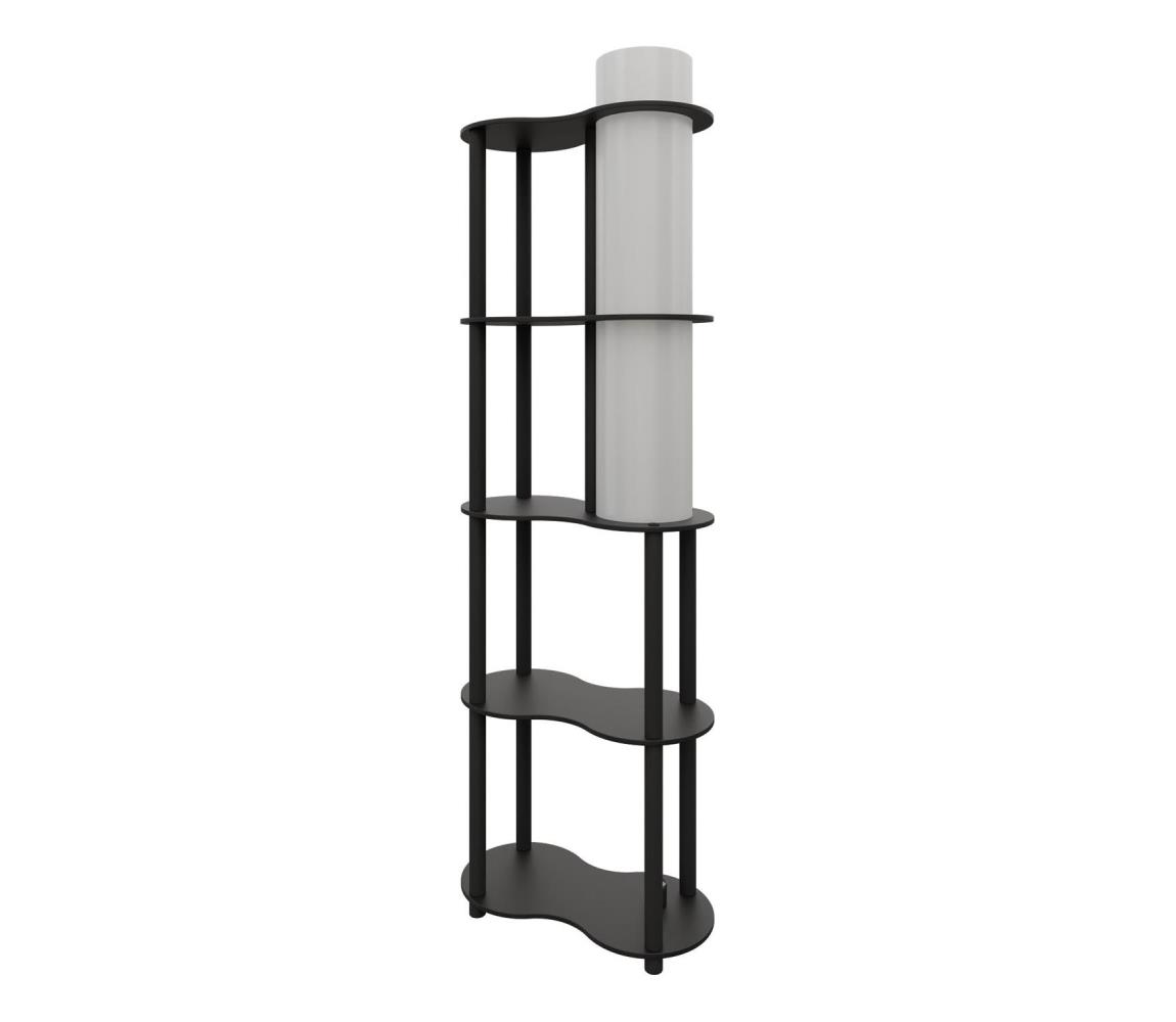 Polcos állólámpa NOTO 1xE27/40W/230V fekete 666PTR1105