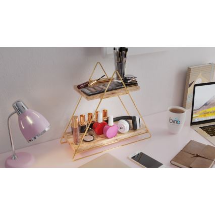 Polcrendező 35x40 cm arany